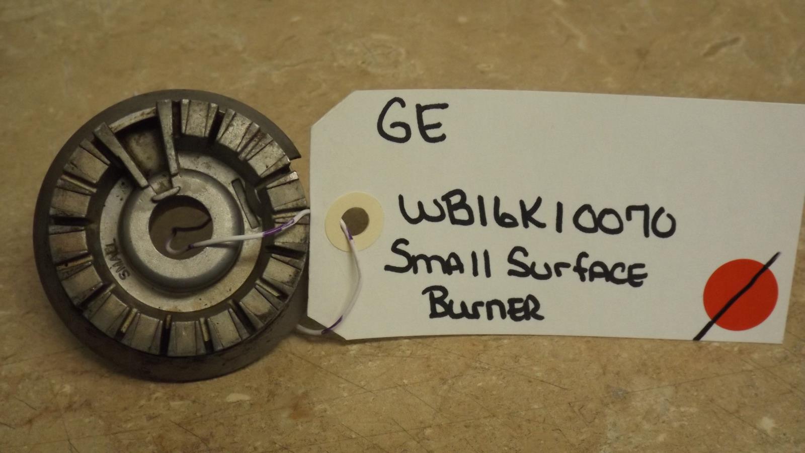 GE Stove WB16K10070 Small Surface Burner GE Stove WB16K10070 Small Surface Burner